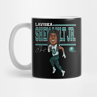 Laviska Shenault Jr. Jacksonvilles Cartoon Mug